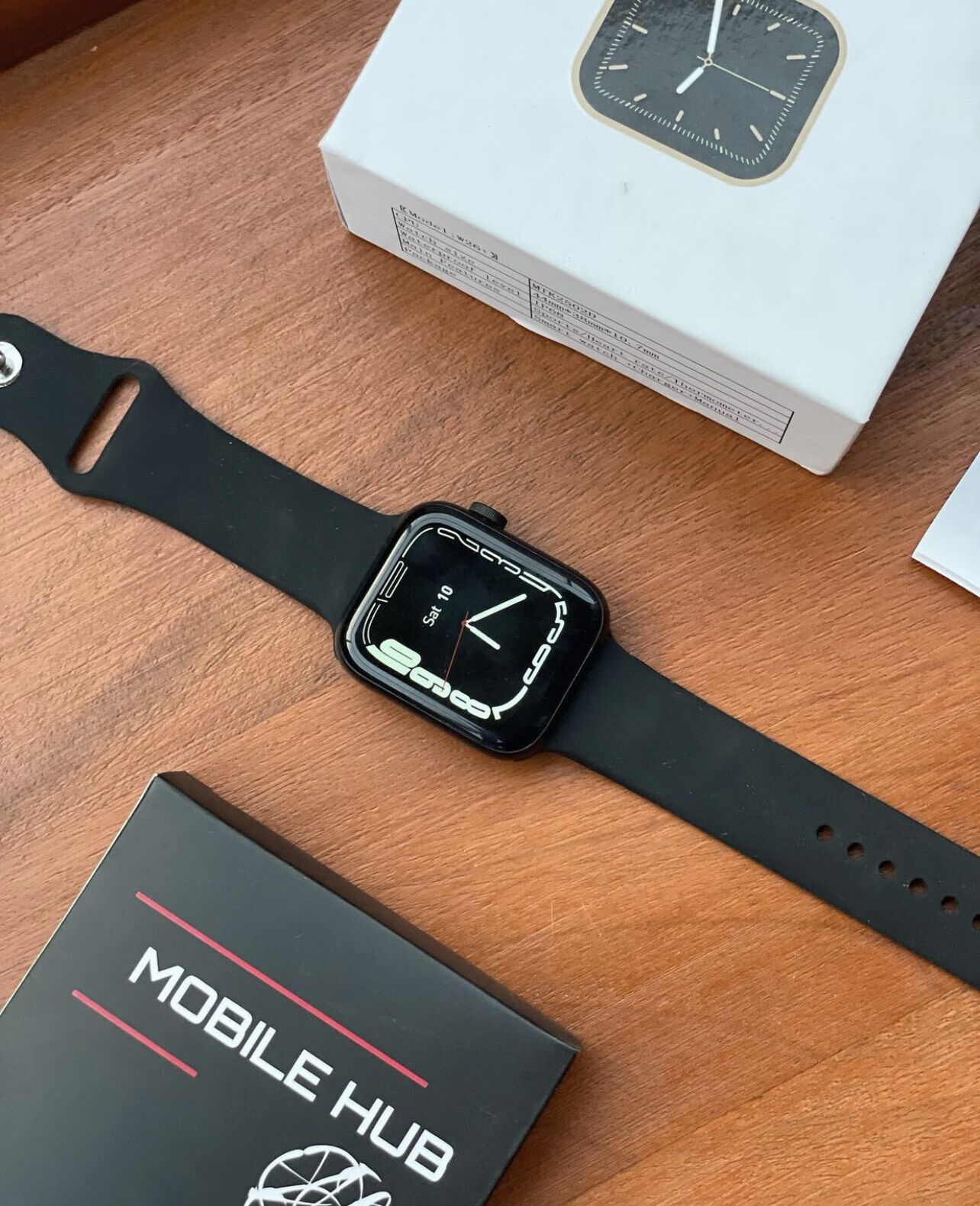 W26 Plus Apple Logo Smartwatch Series 7 Plus Pro Mobile Hub Official
